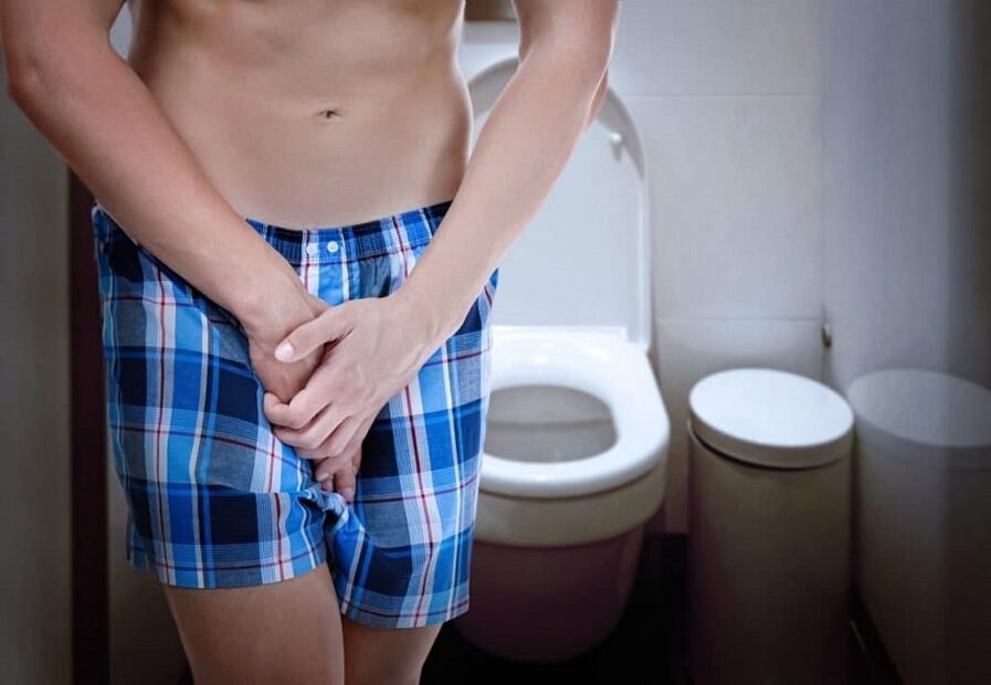 Entleeren Sie Ihre Blase, um einer Prostatitis vorzubeugen